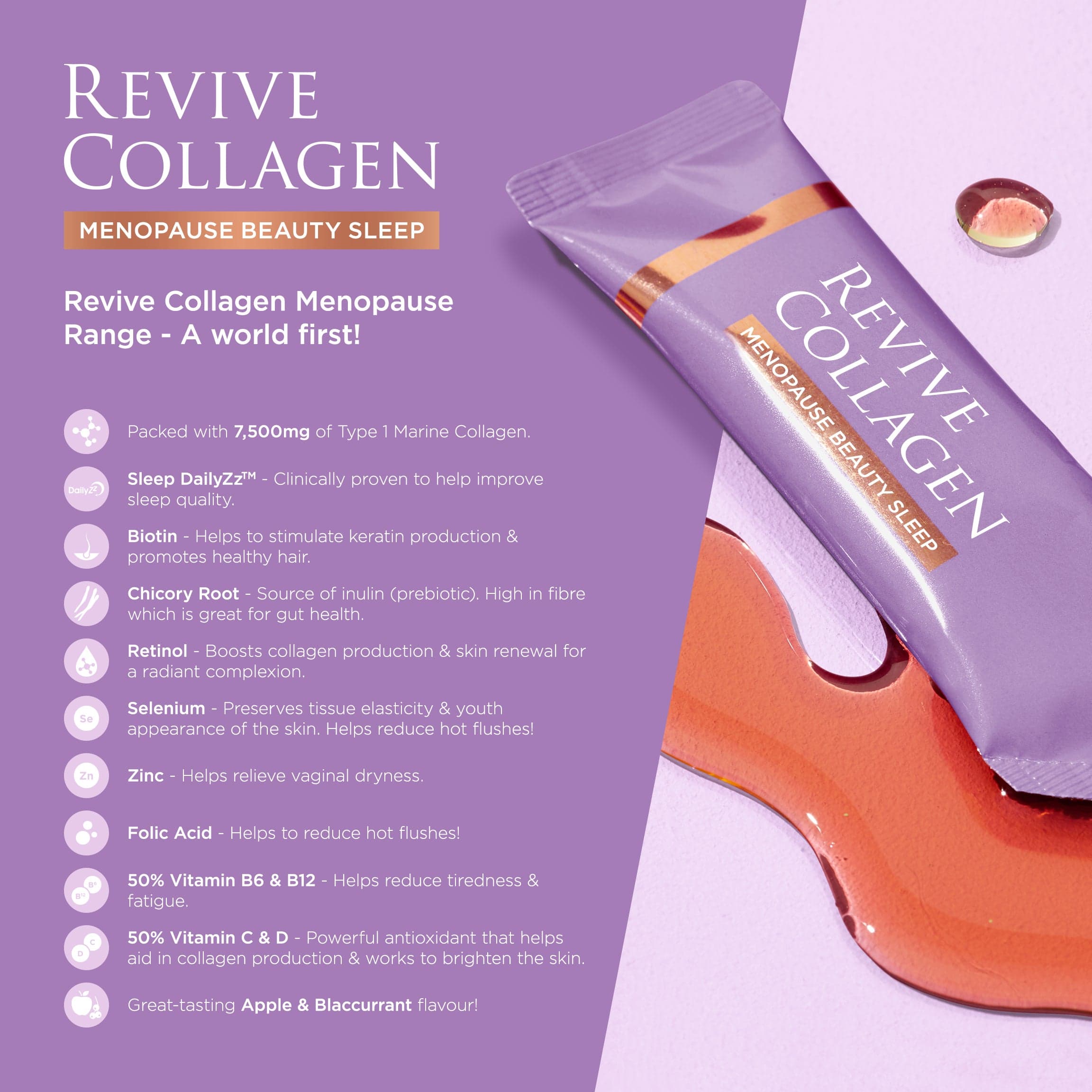 Revive Collagen - Menopause Beauty Sleep Collagen Drink