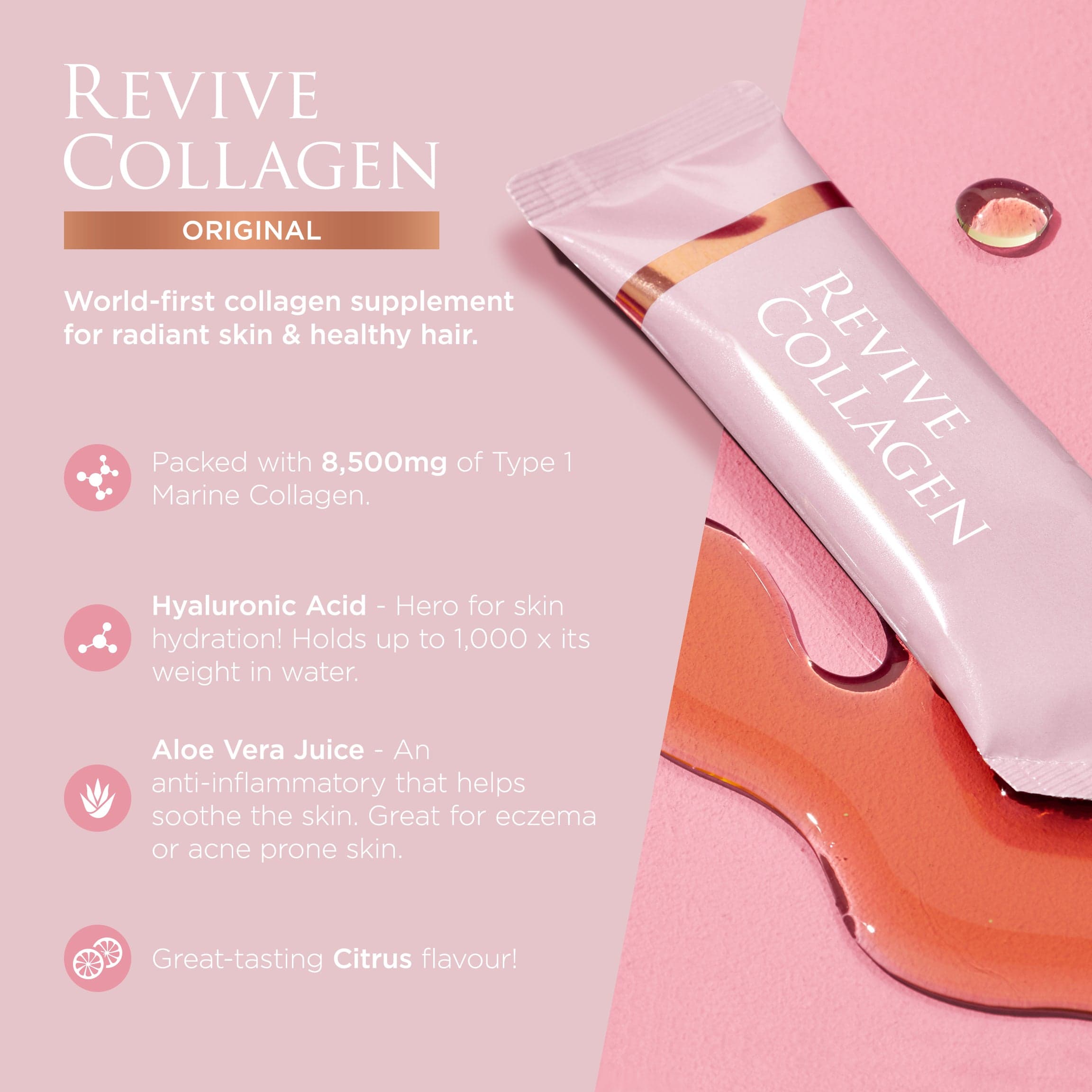 Revive Collagen - Hydrolysed Marine Collagen Drink